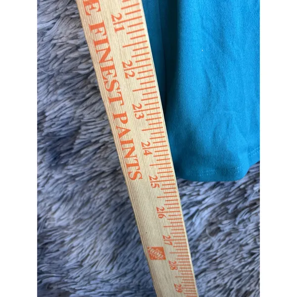 Freshwater Size XXL Bow Front Pull on Swim Suit Cover Up Pants Teal - Image 7