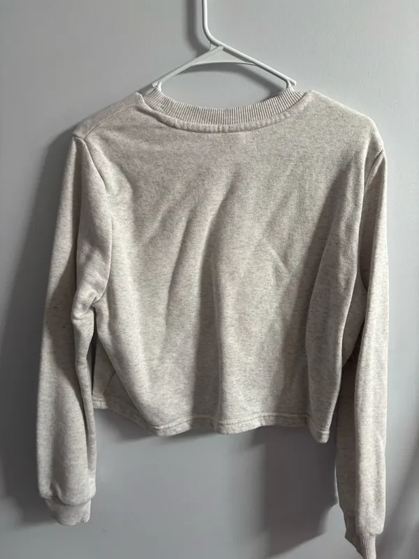 90 Degrees by Reflex Sweatshirt Cropped - Image 2