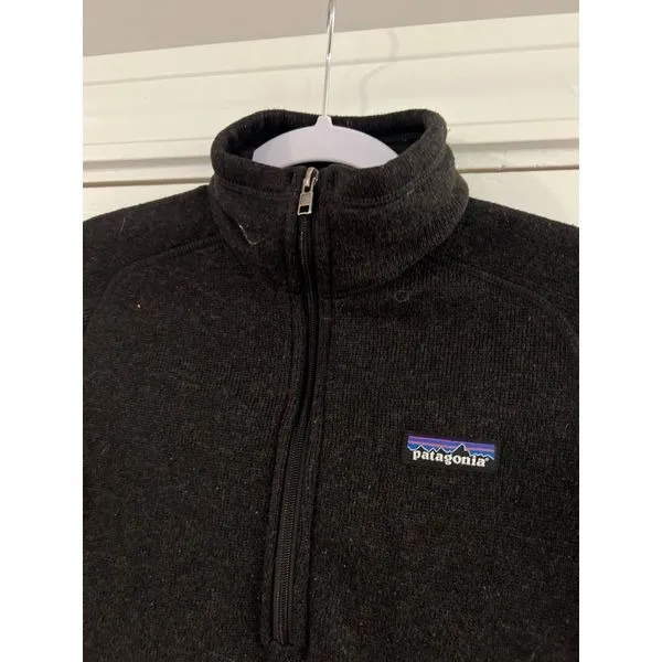 Patagonia Women's Better Sweater® 1/4-Zip‎ Fleece XS black - Image 3