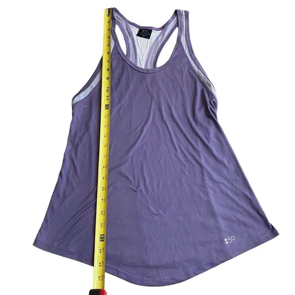 Splits59 Racerback Athletic Performance Tank Top Purple Mesh Back Gym Size M - Image 6