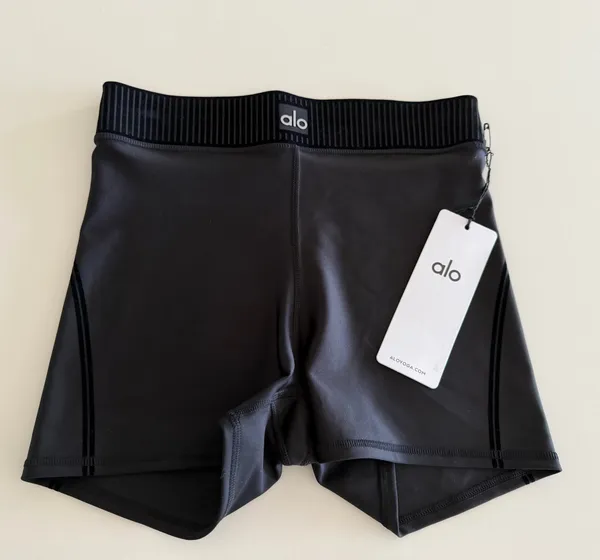 Alo Black Shorts - Image 4