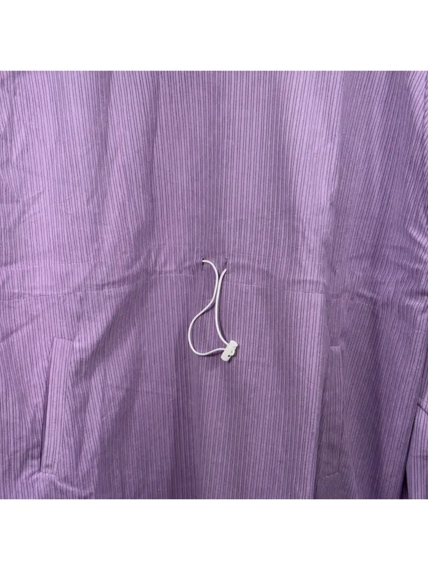 Boutique Purple Corded Quarter Zip Pullover Large NWOT - Image 3