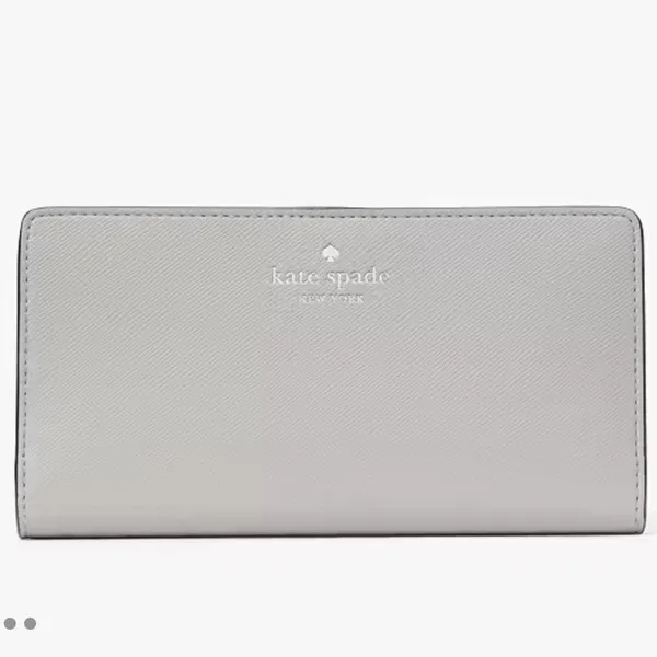 KATE SPADE New York | Dana‎ Large Slim Saffiano Leather Light Bifold Wallet - Image 5