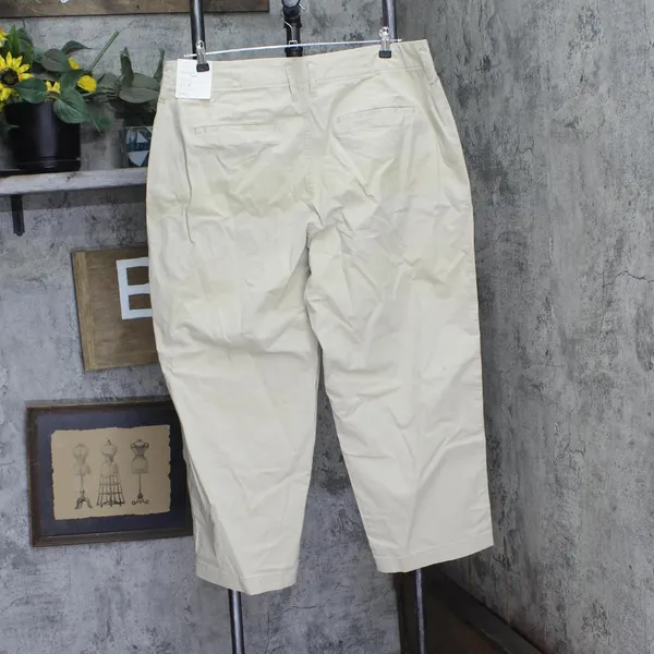 NWT A New Day Womens High-Rise Straight Ankle Chino Pants 89476958 Tan Brown 17 - Image 5