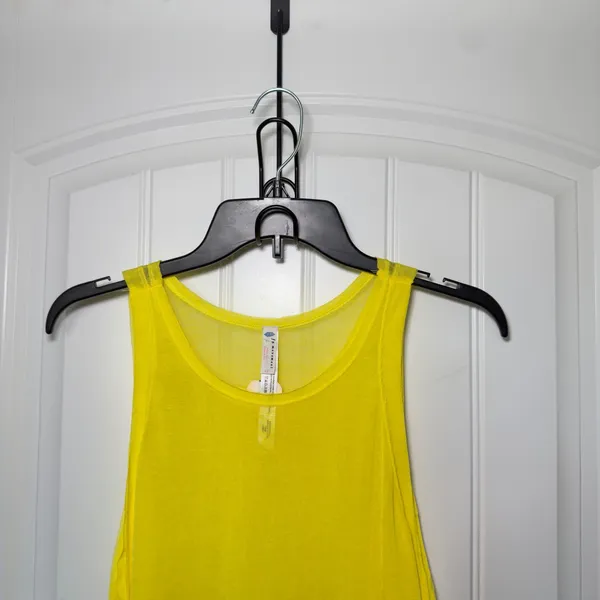 Free People Movement Small‎ Yellow Tank Top Athleisure Yoga Workout Casual - Image 3
