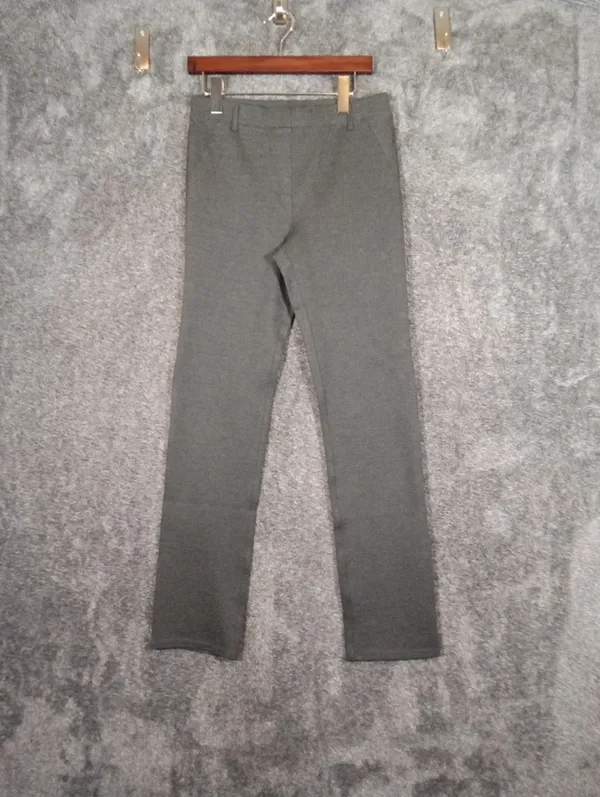 Quince Pull On Ponte Stretchy Office Work Business Gray Womens Pants Size Small - Image 3