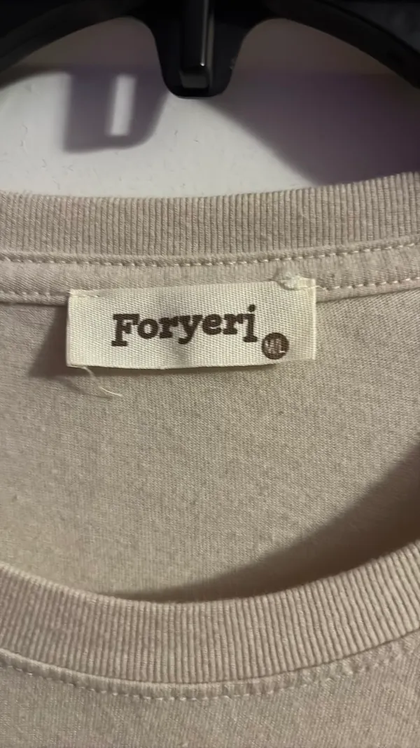 T shirt Tan Size L - Image 2