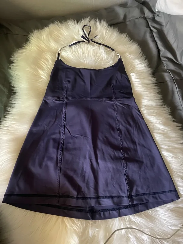 Lululemon Women’s Tank Halter Backless Purple Swim Suit - Image 11
