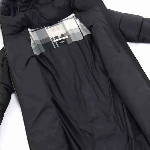 🆕 🌹🧥$495 Barbour Franchesca Winter Black Parka Jacket Puffer Coat UK 12 | US 8 - Image 11