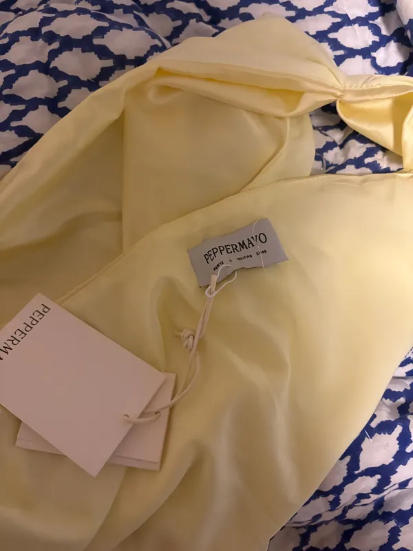 Peppermayo Butter Yellow Mini Dress - Image 2