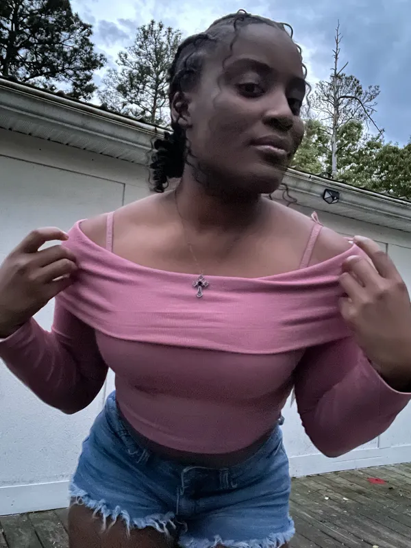 “Jolie” Off The Shoulder Top Pink Size M - Image 3