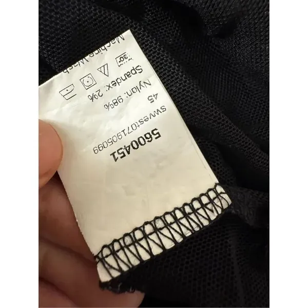 Black crop top size small - Image 3