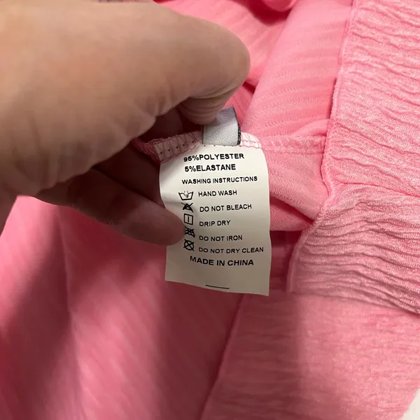 Renaissance Pink Textured Long Sleeve Fairycore Maxi Dress Sz S EUC - Image 5