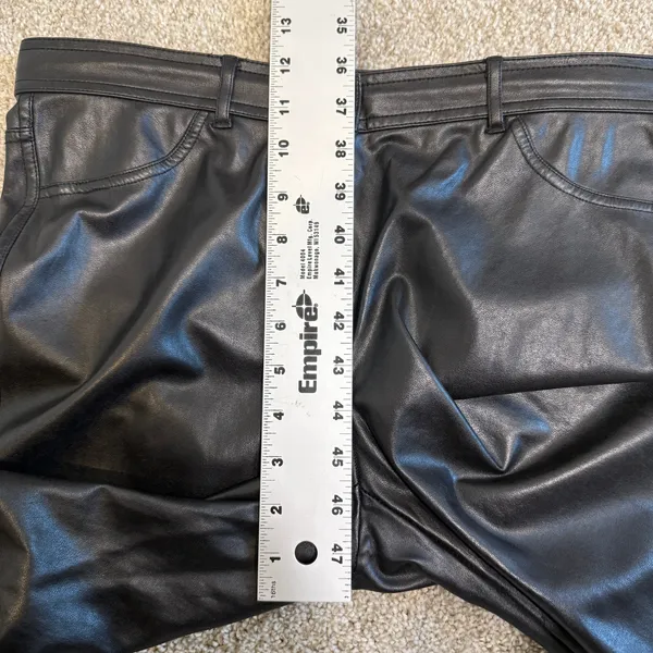 Wilfred Free 8 faux leather high waist skinny pants P2 2374 - Image 8