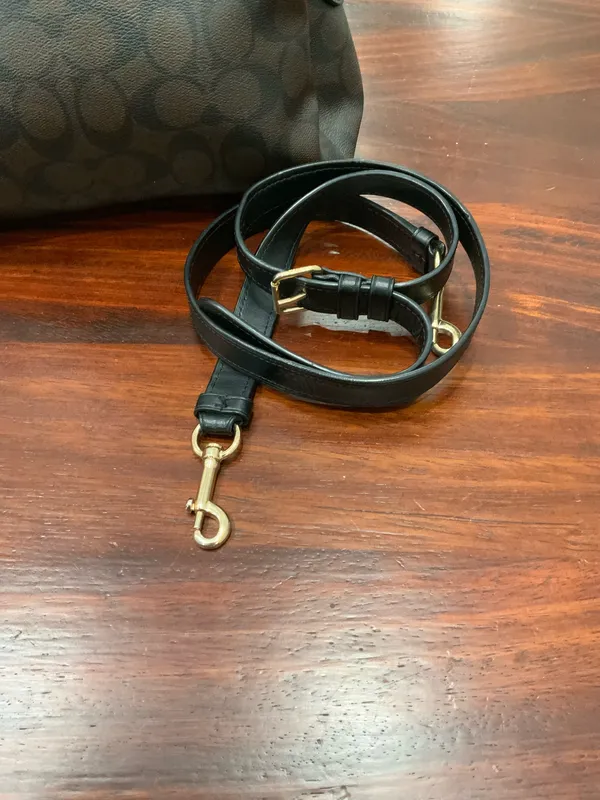 COACH Signature 2WAY Handbag Shoulder Bag - Image 12