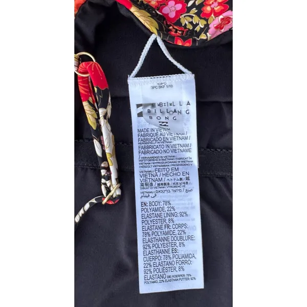 NEW Billabong Magic Hour One Piece Swimsuit Size Medium - Image 6