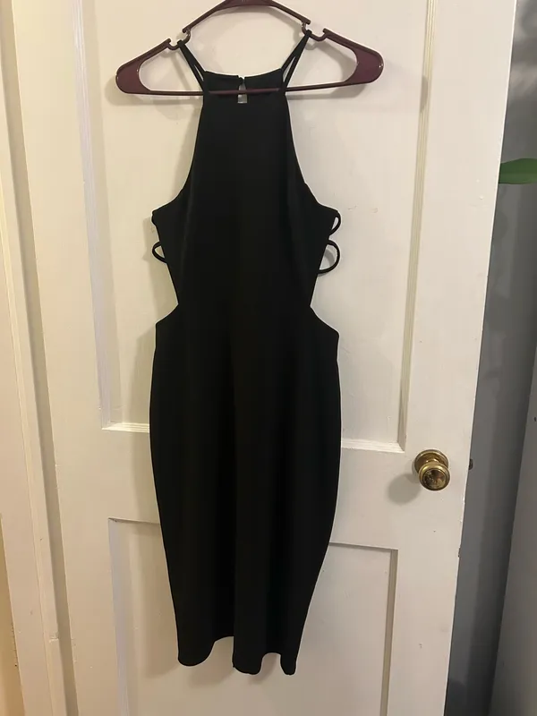 Express Little Black Dress Cut-Out Small - Image 4