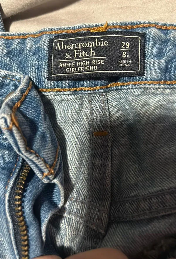Annie High Rise Girlfriend Jeans - Image 4