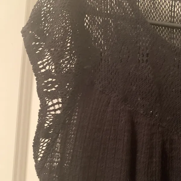 Lucky Brand Women's Sleeveless Top Shirt Size Large Black - Image 6