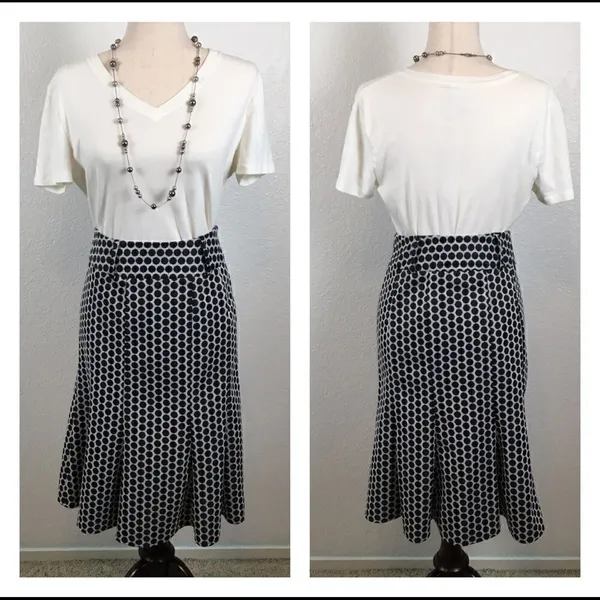 ‎Carole Little polkadot fit & flare skirt 4 Corpcore BusinessSiren - Image 2