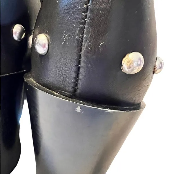 Nasty Gal Charlie Black Studded Bootie - Image 7