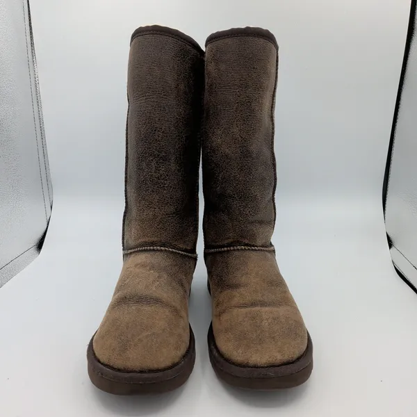 UGG Classic Tall Bomber‎ 5804 Sheepskin Lined Winter Boots Women Size 7 - Image 3
