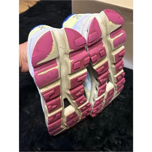 ON CLOUDVISTA multicolored lace up shoes sneakers women’s 9.5 Preowned - Image 6