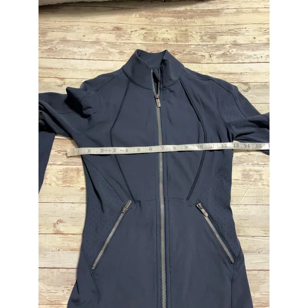 Lululemon Define Jacket Nulu Women's Size 2 Full Zip Athletic Gray Athleisure - Image 6
