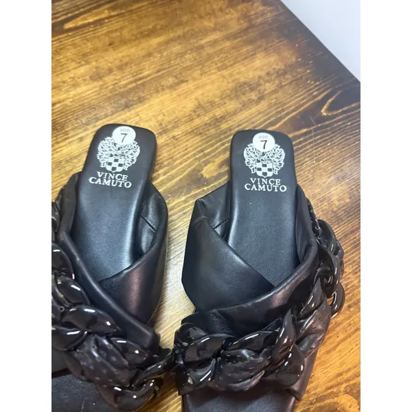 Vince Camuto black sandals size 7 - Image 5