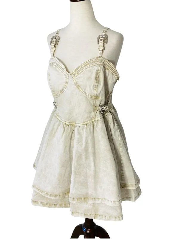 BLUEB. Western Dress Size L - Image 4