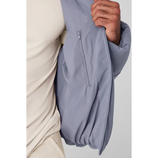 Alo Yoga Stretch Woven Street Puffer Fog M - Image 5