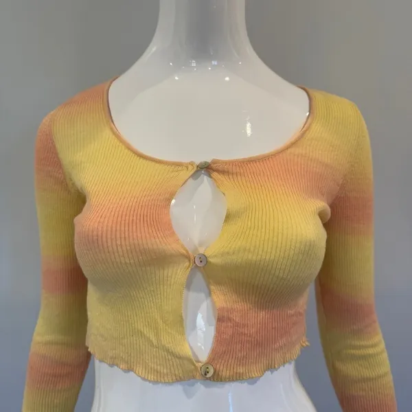 Paloma Wool Sauce Cropped Top Orange - Image 3