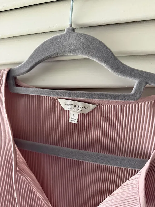 Lucky Brand Pink Blouse - Image 3