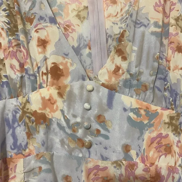 The Vintage Shop These Three Boutique Floral Long Sleeve Dress - Image 2