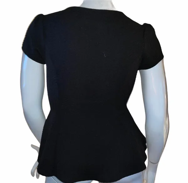 Forever 21 Textured Peplum Top - Image 3
