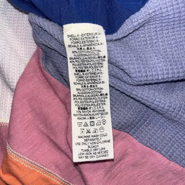 We The Free Free People Carousel Patchwork‎ Tank Top Multi Color Tie Shoulder LG - Image 8