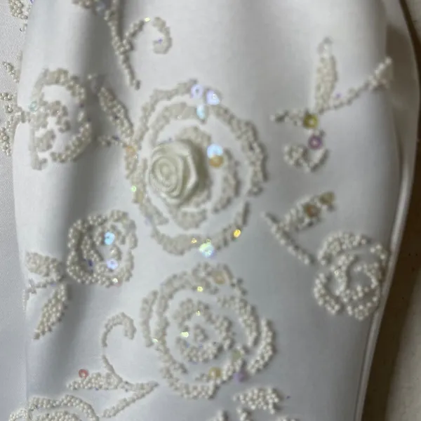 Dollar Clothing Wedding‎ Dress White - Image 6