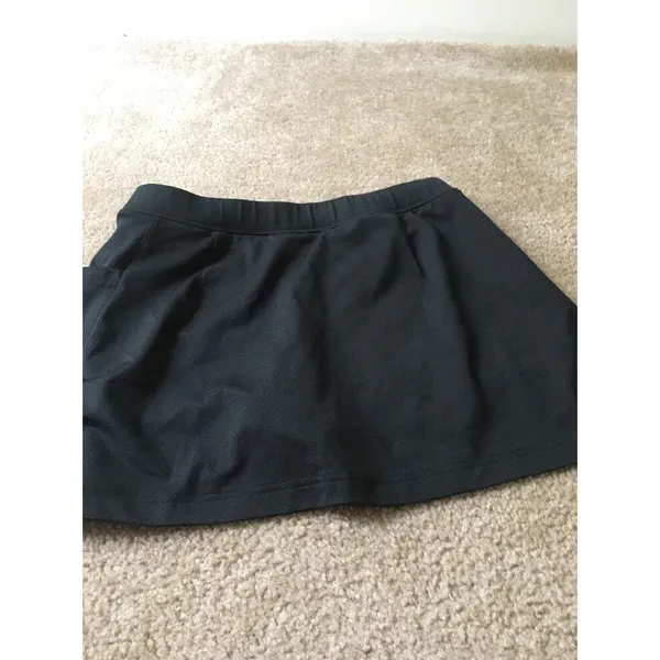 Reebok Women's Active Athletic Skort Skirt Size Medium Black - Image 8
