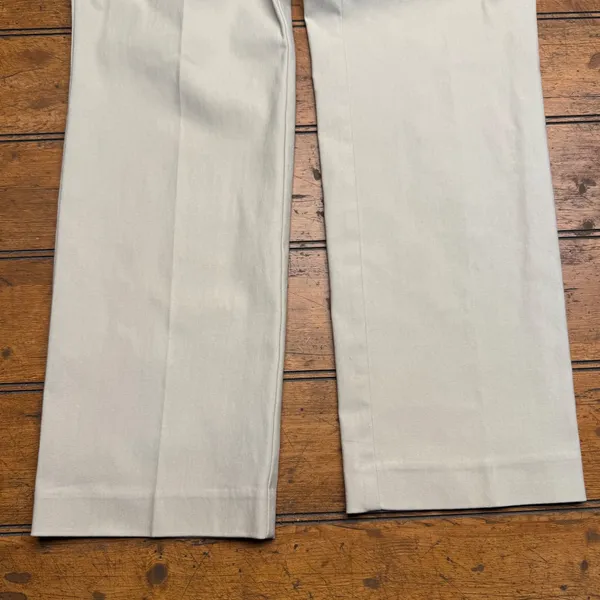 Up! Pants Womens Beige Wide Leg Stretch Pants Size 6 Made‎ in Canada - Image 2