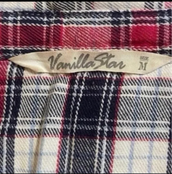 Women's Plaid Button Down Shirt sz M Multiple Size M - Image 2