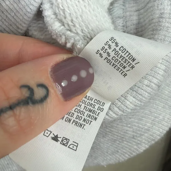 OFFLINE By Aerie Throw-Back Sometimes Sweaty Fleece Oversized Crew Sweatshirt - Image 7