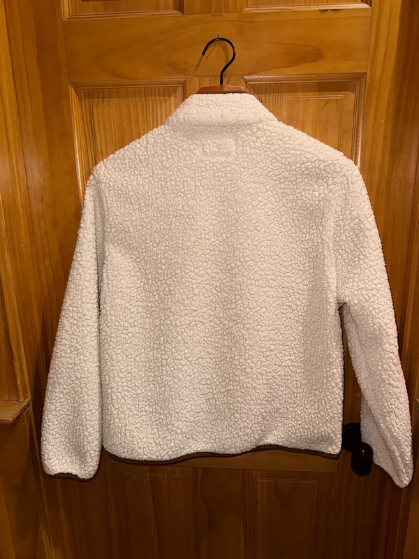 Universal Threads Sherpa jacket with brown accents - Image 3