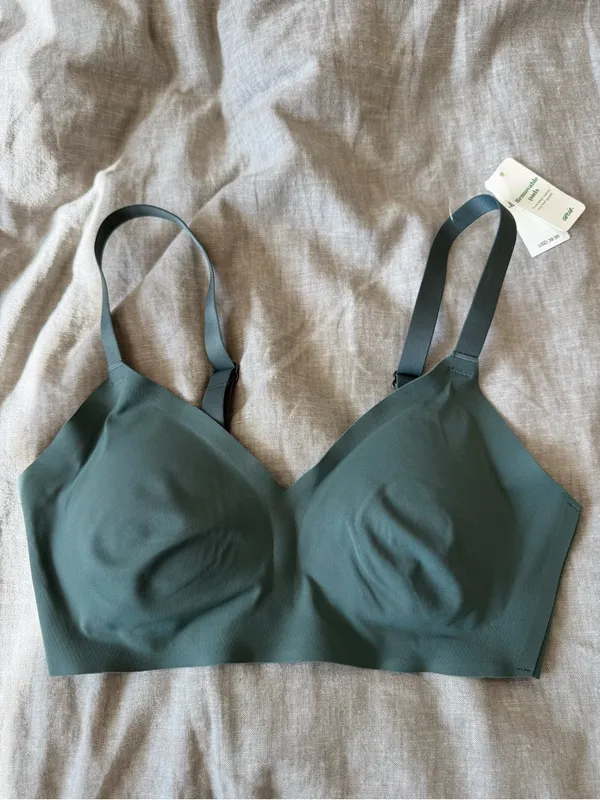 NWT Aerie Smoothez Army Green Removable Pad Bra - Image 2