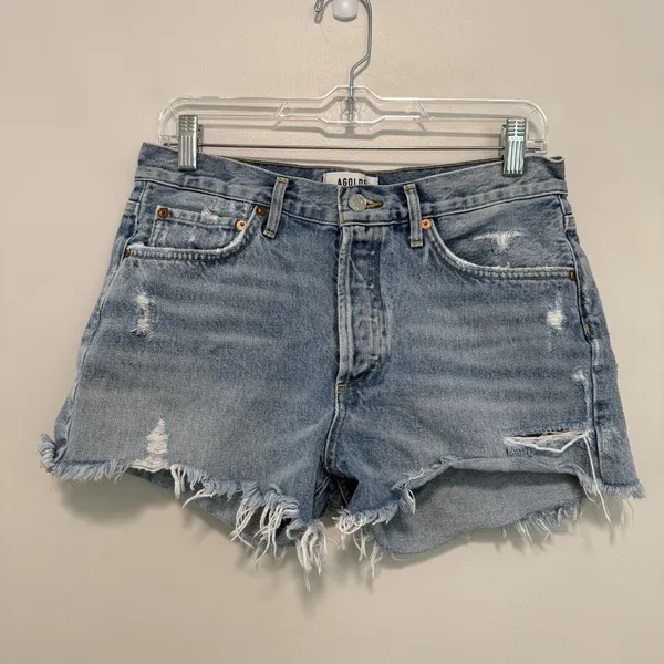 Agolde Parker Vintage Cut‎ Off Short In Swapmeet Size 28 - Image 3