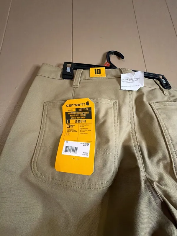 Carhartt Women's Rugged Professional Series Rugged Flex Loose Fit Canvas Work Sh - Image 3