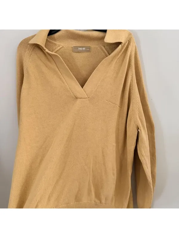 Free People Drea Sweater & Pants Set in Light Yellow - Image 3