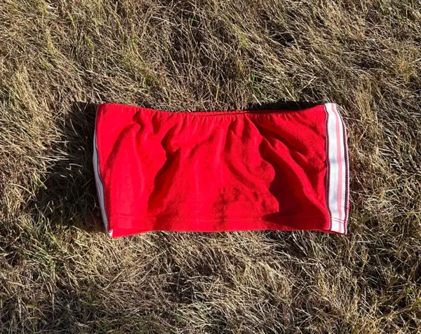 Aerie Red Tube Top - Image 2