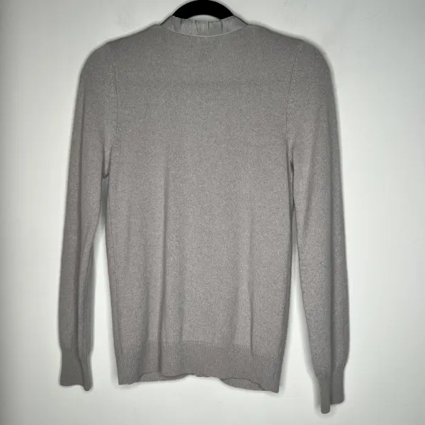 Aqua Cashmere V-neck Cardigan Size Small - Image 3