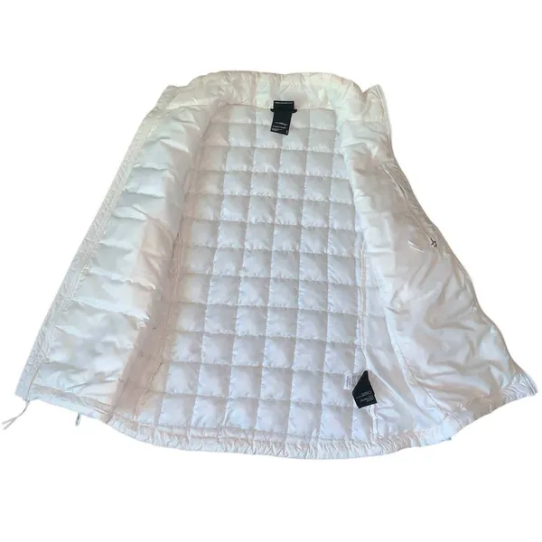 The North Face ThermoBall Eco Vest M White Puffer Gorpcore Layering Apres Ski - Image 4