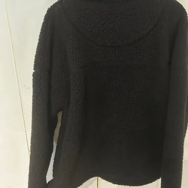 Zenana Black Fleece Pullover Quarter Zip - Image 9